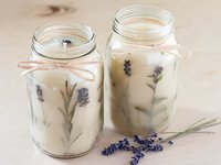 Adventures In Making Lavender Votive